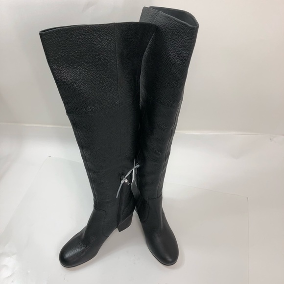 New Via Spiga real leather high boots size 9M top